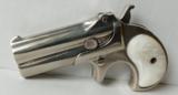 Remington Arms Co., Model 95 Type II Derringer/Deringer .41 Rimfire, Over/Under 3" barrels, PEARL grips - 1 of 15