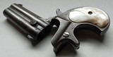 Remington Arms Co., Model 95 Type II Over/Under Derringer/Deringer, .41 Rimfire caliber, 3" Barrels, PEARL GRIPS - 3 of 9