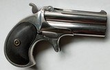 Remington Arms Co., Model 95 Type II Over/Under Derringer/Deringer, .41 Rimfire Caliber, 3" barrels, hard rubber grips - 2 of 15