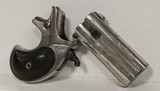 Remington Arms Co., Model 95 Type II Over/Under Derringer/Deringer, .41 Rimfire, 3" barrels, hard rubber grips - 2 of 12