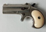 Remington Arms Co., Model 95 Type II Over/Under Derringer/Deringer, .41 Rimfire, 3" barrels, gorgeous grips! - 2 of 13