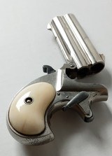 Remington Arms Co., Model 95 Type II Over/Under Derringer/Deringer, .41 Rimfire, 3" barrels, gorgeous grips! - 3 of 13
