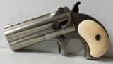Remington Arms Co., Model 95 Type II Over/Under Derringer/Deringer, .41 Rimfire, 3" barrels, gorgeous grips! - 10 of 13