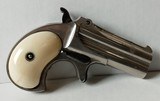 Remington Arms Co., Model 95 Type II Over/Under Derringer/Deringer, .41 Rimfire, 3" barrels, gorgeous grips! - 11 of 13