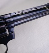 Cold DIAMONDBACK .22 Long Rifle/.22 LR Beautiful FLASHY blued with wood grips revolver - 8 of 15