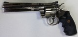 Colt PYTHON 357 Mag., BRIGHT Nickel, 6" Barrel SNAKE Revolver Vintage ~ 1979 ~ - 2 of 15