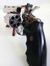 Colt PYTHON 357 Mag., BRIGHT Nickel, 6" Barrel SNAKE Revolver Vintage ~ 1979 ~ - 7 of 15