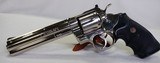 Colt PYTHON 357 Mag., BRIGHT Nickel, 6" Barrel SNAKE Revolver Vintage ~ 1979 ~ - 4 of 15