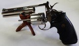 Colt PYTHON 357 Mag., BRIGHT Nickel, 6" Barrel SNAKE Revolver Vintage ~ 1979 ~ - 8 of 15