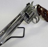 COLT Python .357 Magnum, FLASHY SS 6" BBL & stunning wood grips, Classic SNAKE revolver - 13 of 14