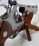 COLT Python .357 Magnum, FLASHY SS 6" BBL & stunning wood grips, Classic SNAKE revolver - 7 of 14