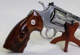 COLT Python .357 Magnum, FLASHY SS 6" BBL & stunning wood grips, Classic SNAKE revolver - 5 of 14