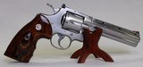 COLT Python .357 Magnum, FLASHY SS 6" BBL & stunning wood grips, Classic SNAKE revolver - 1 of 14