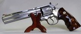 COLT Python .357 Magnum, FLASHY SS 6" BBL & stunning wood grips, Classic SNAKE revolver - 2 of 14