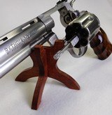 COLT Python .357 Magnum, FLASHY SS 6" BBL & stunning wood grips, Classic SNAKE revolver - 6 of 14