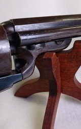 Samuel Colt 1851 Navy Conversion Revolver, .38 Caliber, 7.5" Barrel, Made in 1856 (Antique), with U.S. Navy Anchor mark, wonderful! - 14 of 15