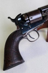 Samuel Colt 1851 Navy Conversion Revolver, .38 Caliber, 7.5" Barrel, Made in 1856 (Antique), with U.S. Navy Anchor mark, wonderful! - 8 of 15