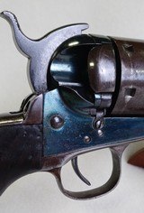 Samuel Colt 1851 Navy Conversion Revolver, .38 Caliber, 7.5" Barrel, Made in 1856 (Antique), with U.S. Navy Anchor mark, wonderful! - 13 of 15