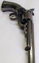 Samuel Colt 1851 Navy Conversion Revolver, .38 Caliber, 7.5" Barrel, Made in 1856 (Antique), with U.S. Navy Anchor mark, wonderful! - 2 of 15