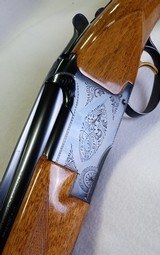 Browning Belgian Lightning Superposed, 12 GA, O/U, Beautiful light wood, 26.5" BBL - 4 of 15