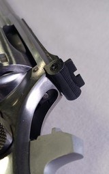 S&W Smith & Wesson Model 617, .22 LR, FLASHY Stainless 8" barrel, NO DASH model! - 8 of 13
