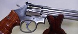 S&W Smith & Wesson Model 617, .22 LR, FLASHY Stainless 8" barrel, NO DASH model! - 4 of 13