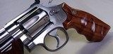 S&W Smith & Wesson Model 617, .22 LR, FLASHY Stainless 8" barrel, NO DASH model! - 3 of 13