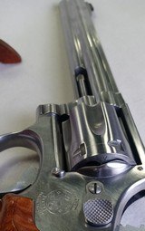 S&W Smith & Wesson Model 617, .22 LR, FLASHY Stainless 8" barrel, NO DASH model! - 9 of 13