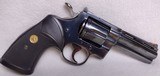 COLT Python ~ 1980 ~ .357 Magnum ~ 4" barrel ~ Classic Blued Snake Gun! - 5 of 16
