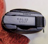 Colt PRE-WOODSMAN ~ Mfr. Date 1921 ~ Colt Automatic, 22 LR ~ 6 inch barrel - 12 of 15