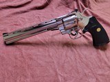 1980 Colt (1 of 251), Nickel Python 8” Target, 38 Special Cal., Revolver (W/Box) - 3 of 12