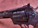 Factory D Engraved Colt Python, 6” ,357 magnum revolver, Mfd 1979 - 3 of 13