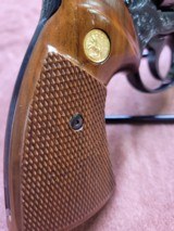 Factory D Engraved Colt Python, 6” ,357 magnum revolver, Mfd 1979 - 8 of 13