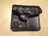 MECO Black Ostrich Skin Pocket Holster (RH) for Rohrbaugh - 1 of 3