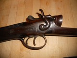 Vintage English Double Hammergun: George Gibbs - 1 of 11