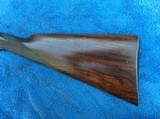 W R Pape 12 gauge (13 bore) SxS Hammer Shotgun with 30" Damascus Barrels - 10 of 15