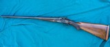 William Evans 10-Bore 3 ½ in. SxS Toplever Hammergun - 9 of 9