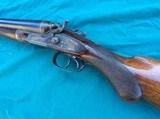 William Evans 10-Bore 3 ½ in. SxS Toplever Hammergun - 2 of 9