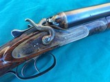 William Evans 10-Bore 3 ½ in. SxS Toplever Hammergun - 1 of 9
