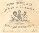 WTB: Original John Rigby & Son Oak and Leather Case or Trade Label - 1 of 1