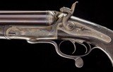 Beautiful John Rigby & Co. Best Quality Underlever Hammer 10 Bore Double Express Rifle - 2 of 6