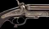 Beautiful John Rigby & Co. Best Quality Underlever Hammer 10 Bore Double Express Rifle - 1 of 6
