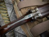 Rare W.W. Greener 12 Bore (2 1/2 in.) Double Barrel Back Action Jones Patent Rotary Underlever Hammer Rifle - 4 of 15