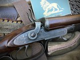 Fine Early Centerfire Engraved John Dickson & Son Double Barrel Rotary Underlever Hammer Shotgun - 3 of 15
