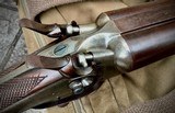 Rare W.W. Greener 12 Bore (2 1/2 in.) Double Barrel Back Action Jones Patent Rotary Underlever Hammer Rifle - 3 of 15