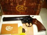 Colt .357 Python Revolver, NIB, never fired, .38/.357, 6" barrel, blued - 2 of 3