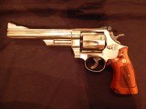 Smith & Wesson 41-Magnum Model-57 with 6" Barrel - Nickel Finish - Target Model - 2 of 7