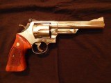 Smith & Wesson 41-Magnum Model-57 with 6" Barrel - Nickel Finish - Target Model - 1 of 7