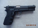 Rare 1980 Browning 9mm High Power Sport Model - Original Black Parkerized Finish - 3 of 9