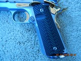 Unfired Springfield Armory 1911-A1 Full Custom Race Gun with 24K Gold & Display Case - 11 of 15